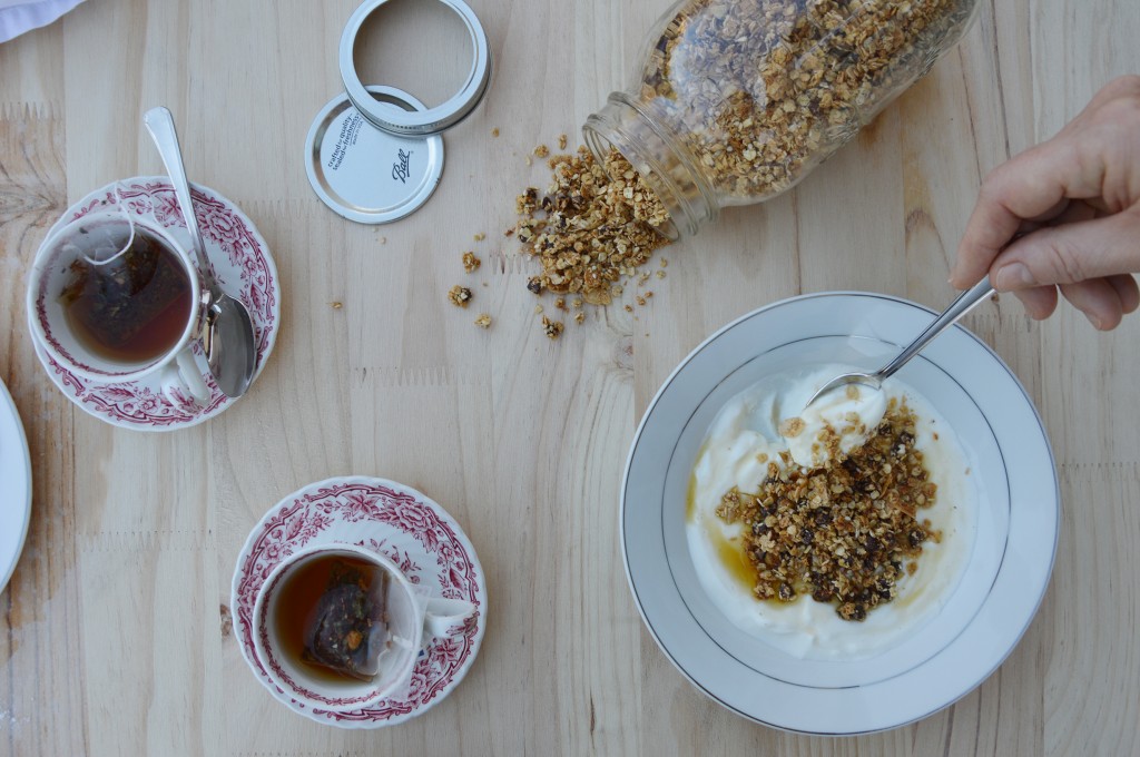 Homemade granola - Plus une miette dans l'assiette