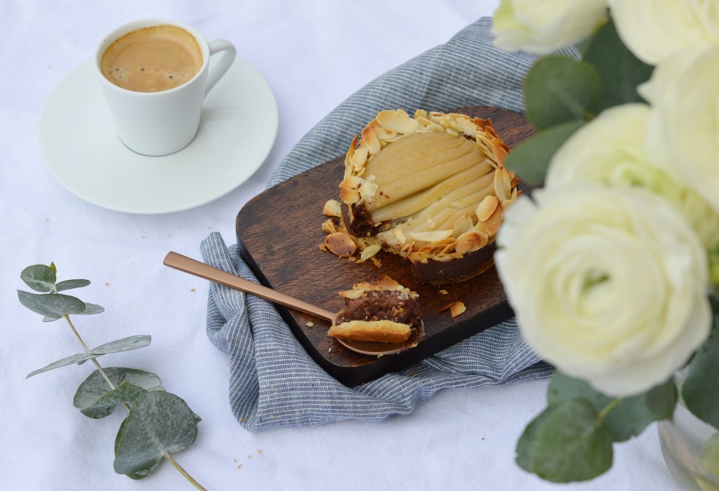 Tartelettes poire-amande choco - Plus une miette